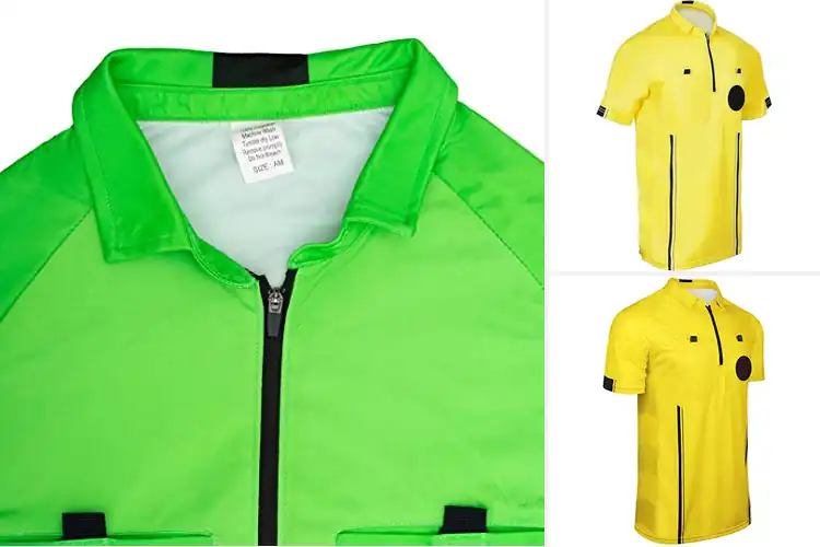 Detailed view of Best 2018 Referee Jerseys