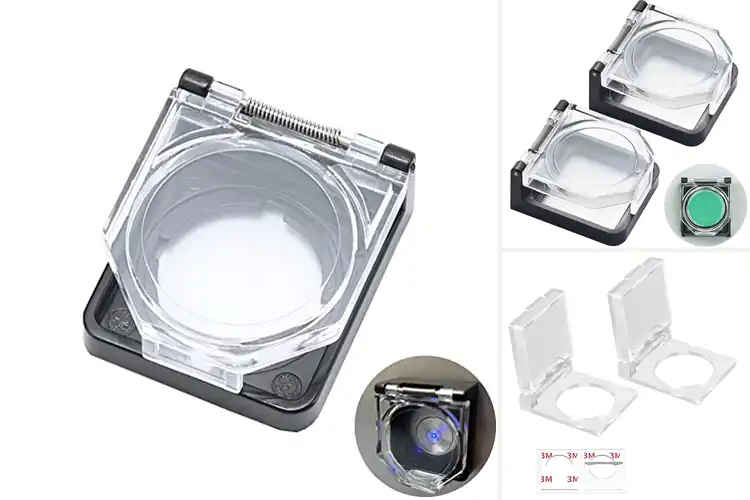 Detailed view of Best Adhesive Button Covers: Top 10 Device Protectors