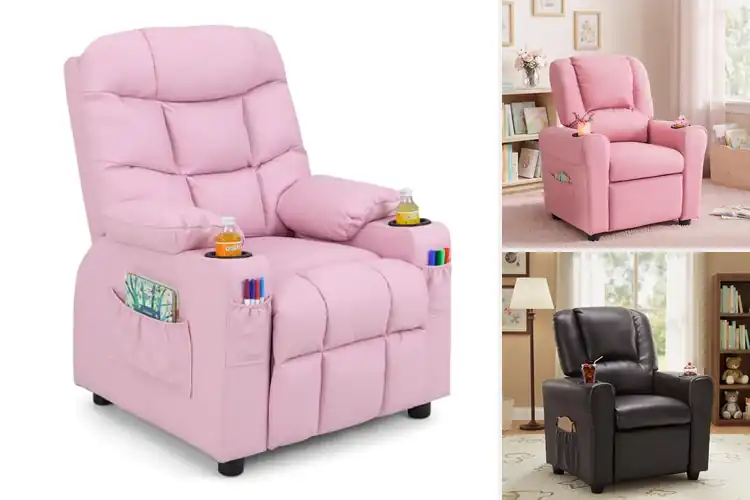 Detailed view of Best Childrens Reclining Chairs