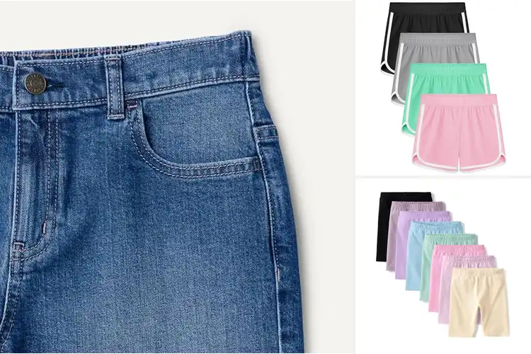 Detailed view of Best Classic Girls’ Shorts