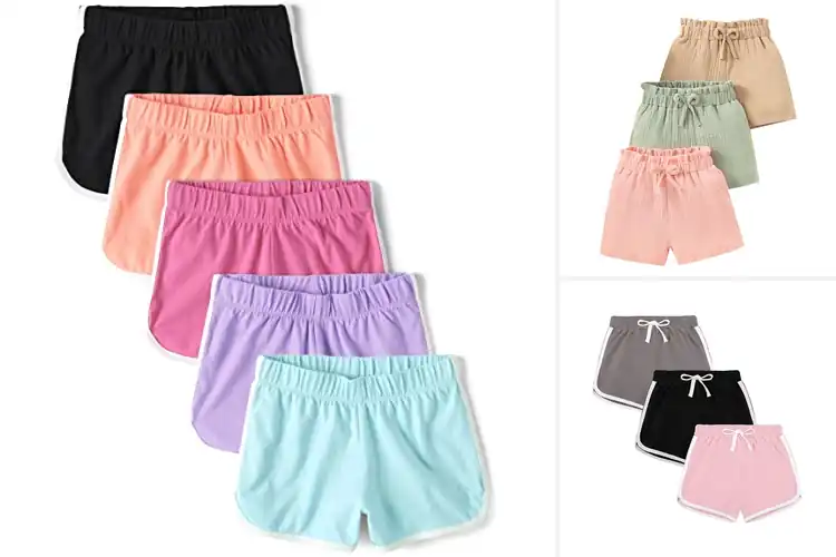 Detailed view of Best Girls Casual Shorts: Soft, Stylish, Everyday Fun