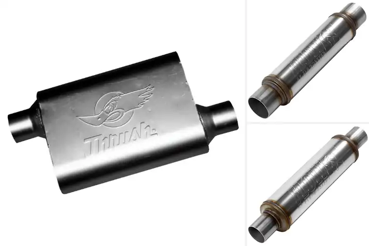 Detailed view of Best Hot Rod Mufflers: Top 10 Bold, Aggressive Sound Options