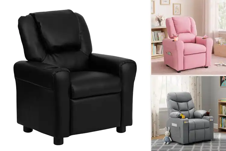 Detailed view of Best Kids Reclining Chairs With Cup Holders