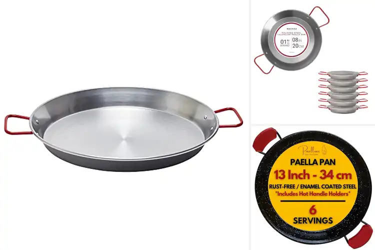 Detailed view of Best Multi-Surface Paella Pans: Top Picks for Every Cook