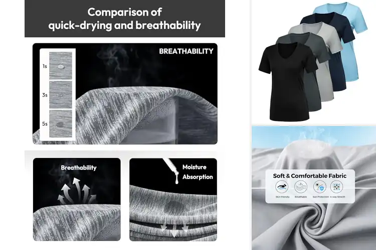 Detailed view of Best Performance Shirts For Women: 10 Picks for Max Comfort