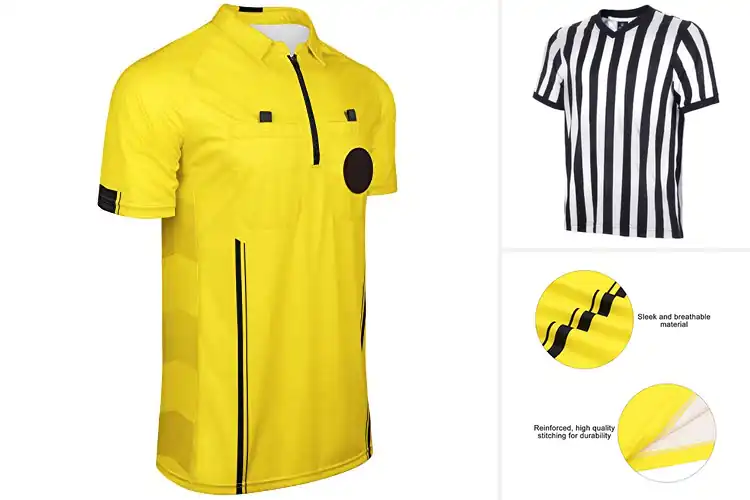 Detailed view of Best Pro Referee Jerseys