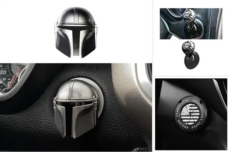 Detailed view of Best Stylish Car Button Covers: Top 10 Picks