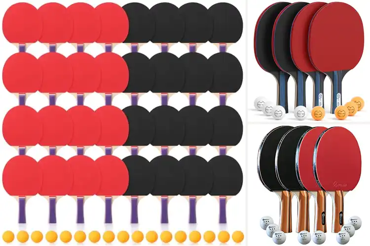 Detailed view of Best Table Tennis Paddle And Ball Combos