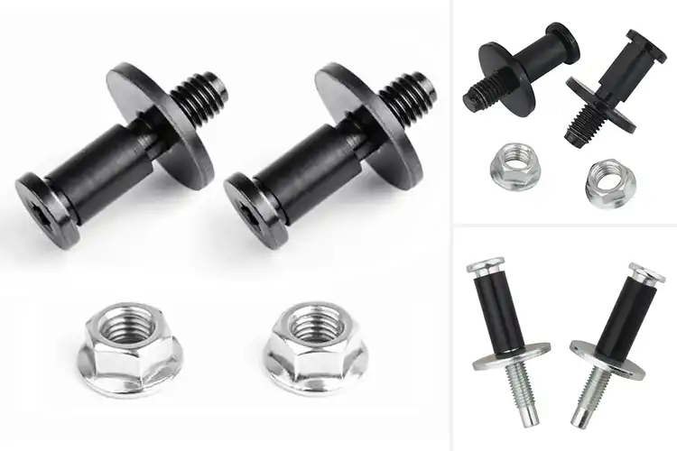 Detailed view of Best Tailgate Latch Bolts