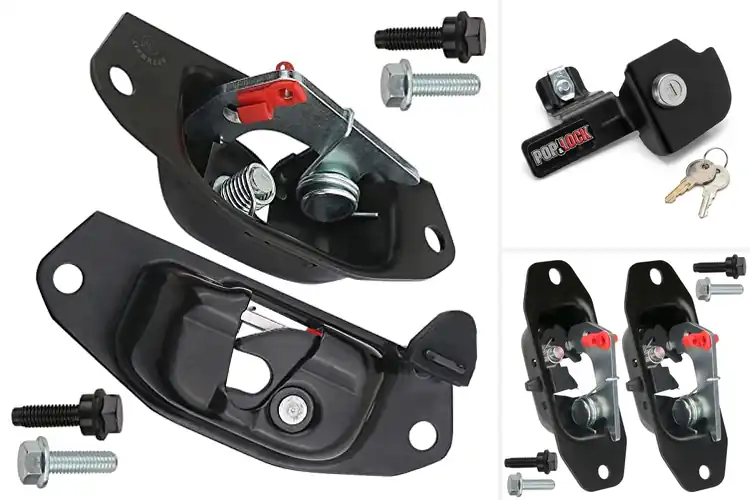 Detailed view of Best Tailgate Latch Locks for Secure Cargo