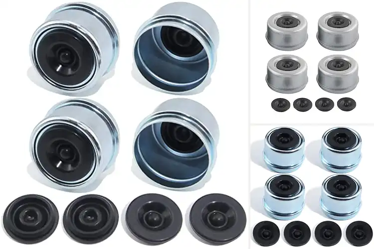 Detailed view of Best Trailer Dust Caps