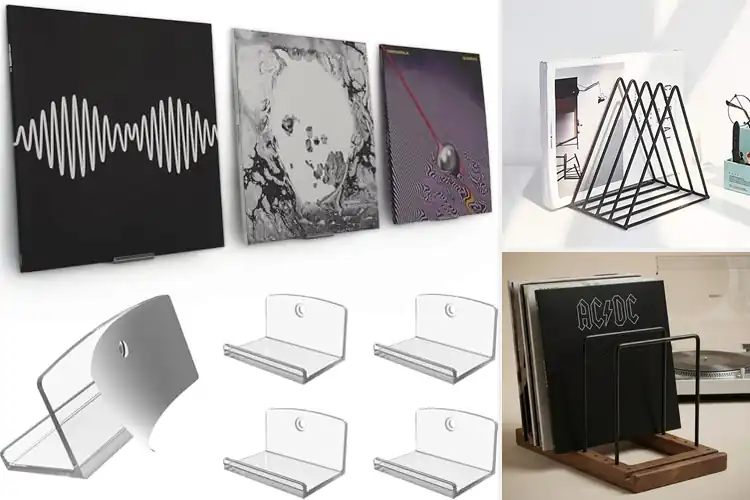 Detailed view of Best Vinyl Record Holders: 10 Stylish Picks for Collectors