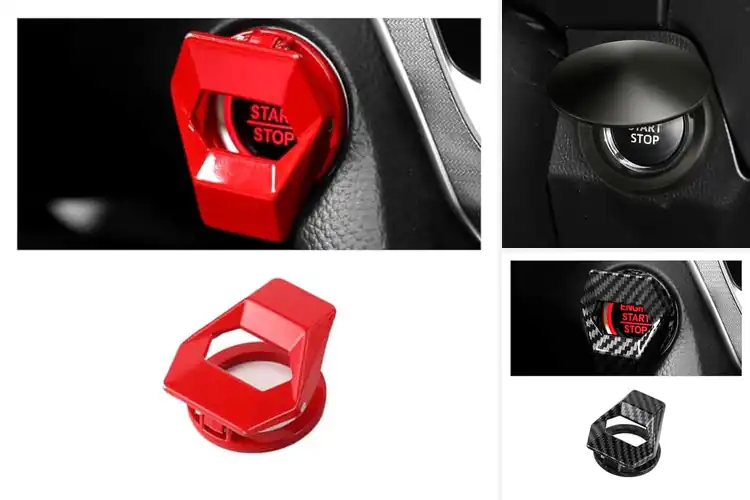 Detailed view of Best Zinc Alloy Car Button Covers